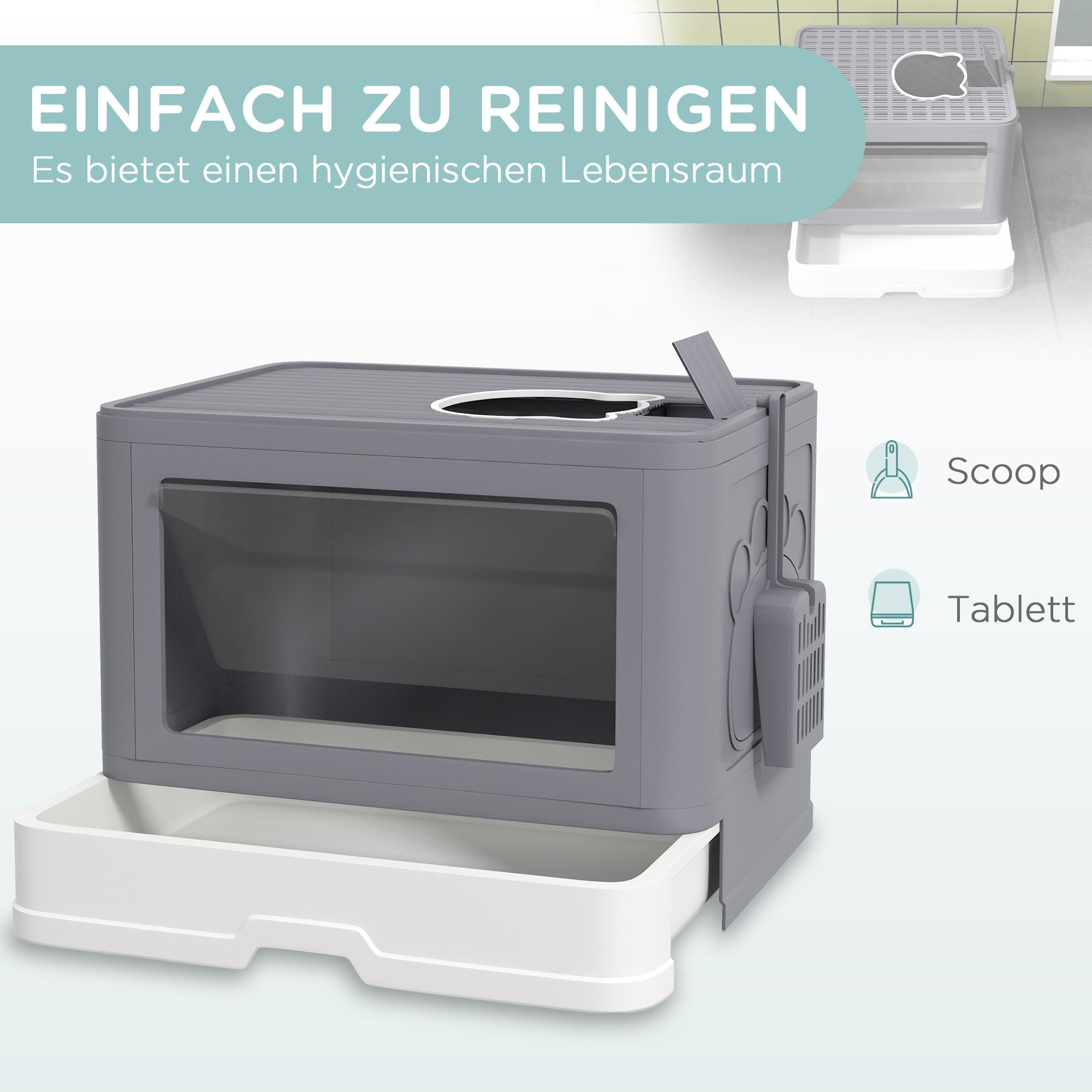 PawHut  Katzentoilette 