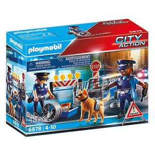 Playmobil  City Action Polizei-Strassensperre (6878) 