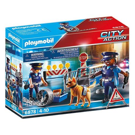 Playmobil  City Action Polizei-Strassensperre (6878) 