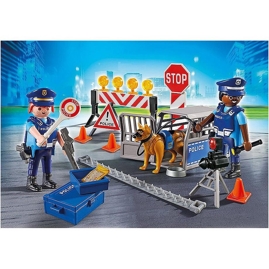 Playmobil  City Action Polizei-Strassensperre (6878) 