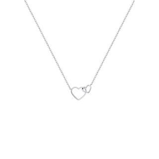 Elli  Collier Femmes Pendentif Coeur Entrelacé 