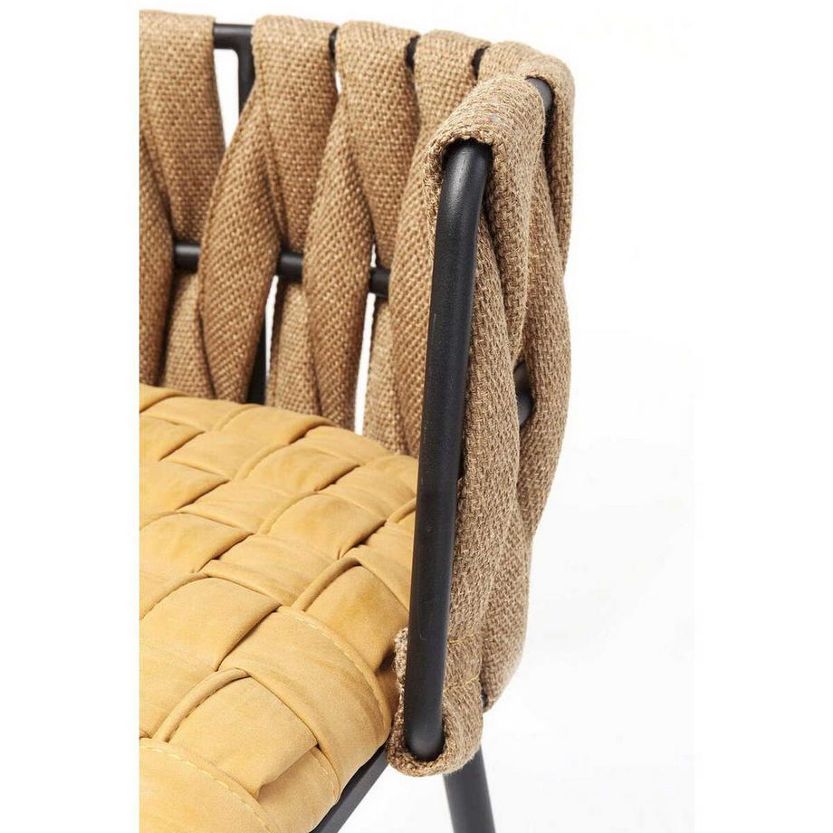 mutoni Barhocker Cheerio Gelb  