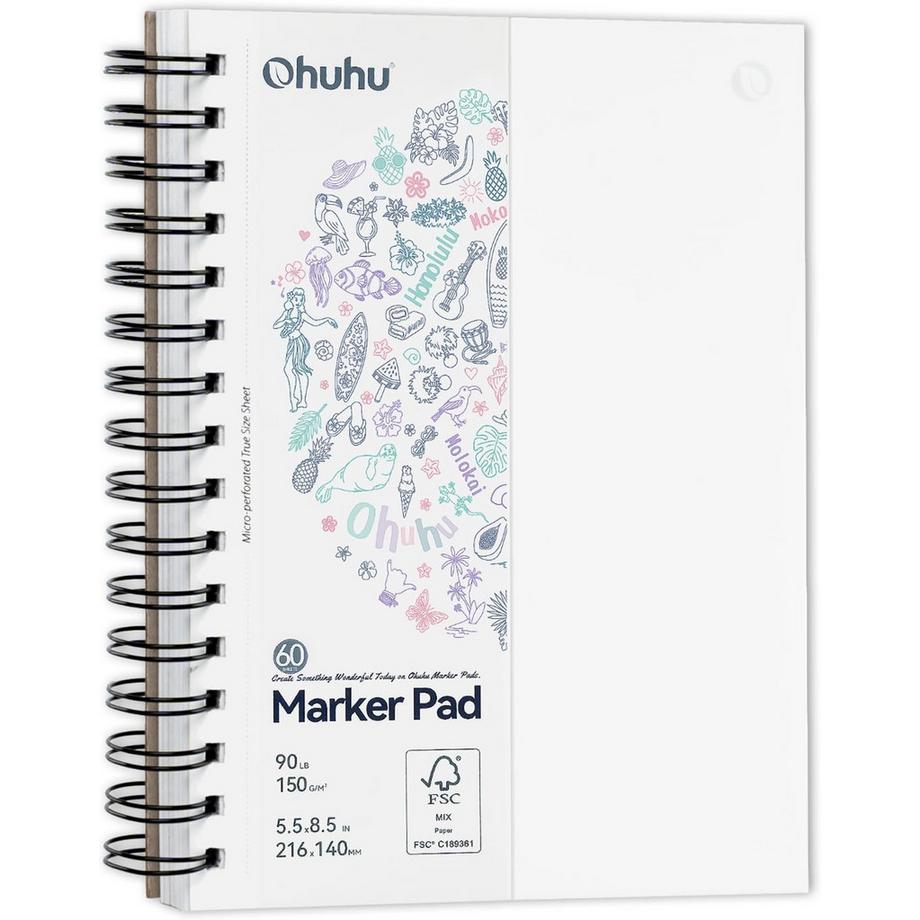 Kunst-Skizzenbuch (auslaufsicher)  60 Blatt