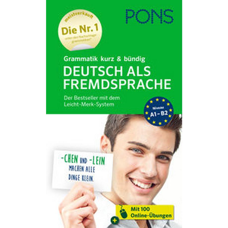 Pons  PONS Grammatik kurz & bündig Deutsch als Fremdsprache 