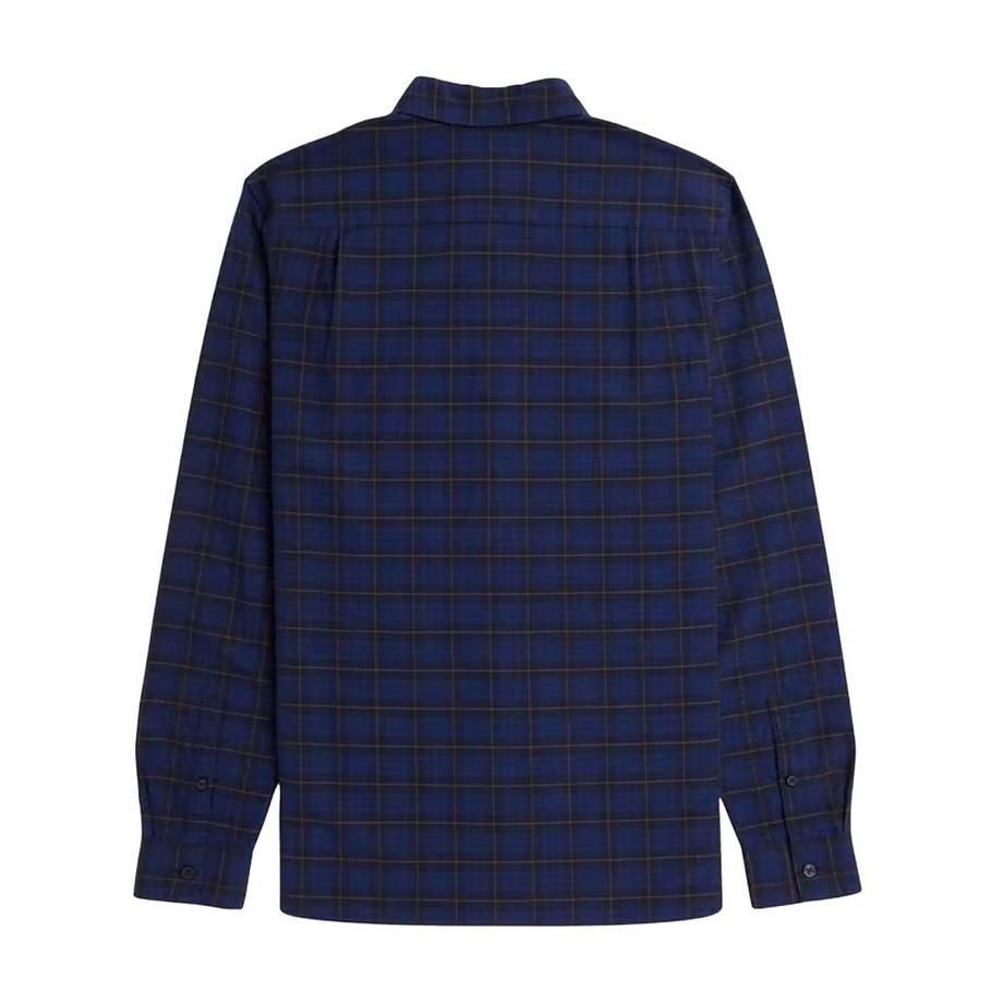 FRED PERRY  Chemise Manches Longues Motiftyle Tartan 