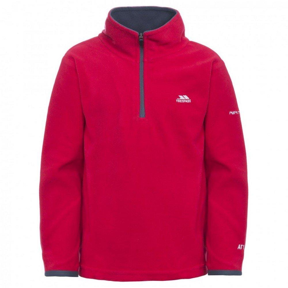 Image of Etto Fleecetop Unisex Rot Bunt 152