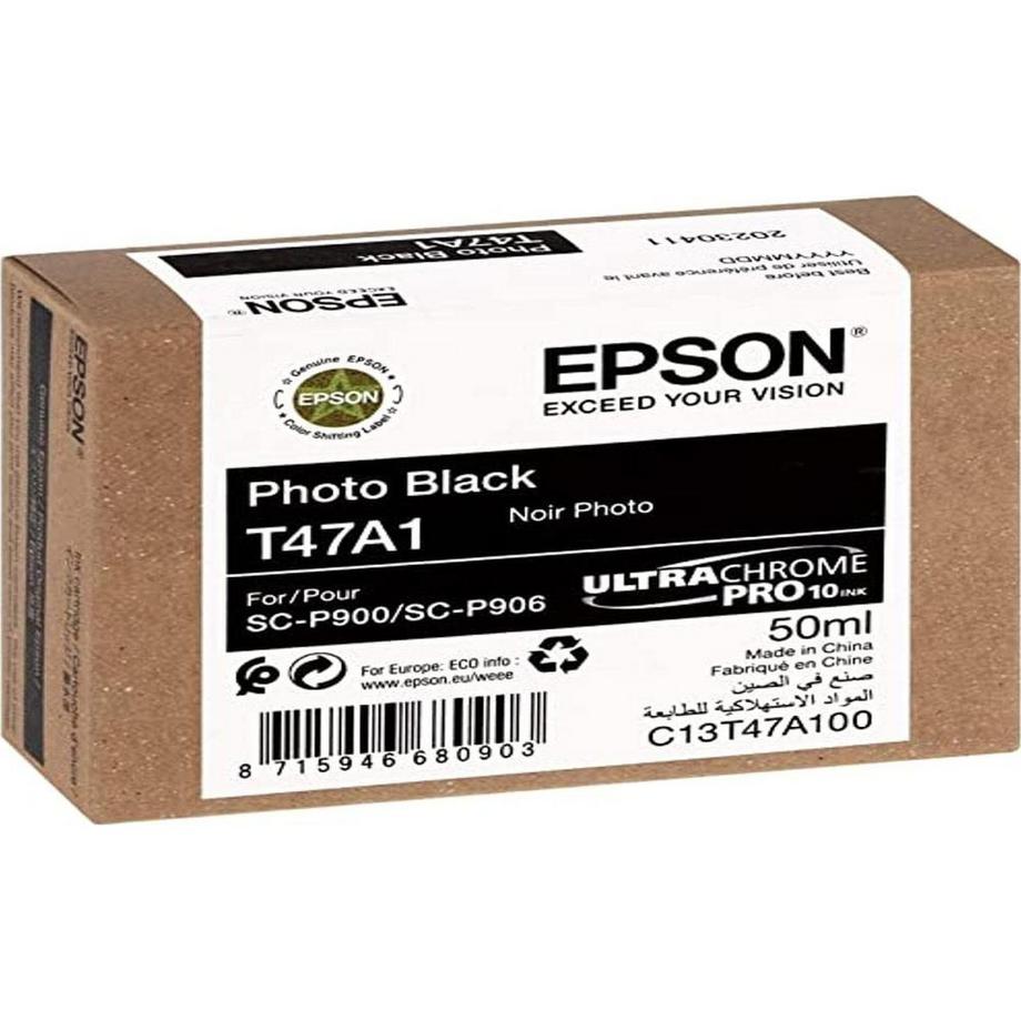 EPSON  T47A1 (PBK, Tinte) 