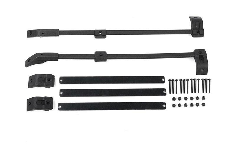 Image of Rc4wd Roof Rails (style B) Rc-modellbau Ersatzteil & Zubehör Unisex Schwarz