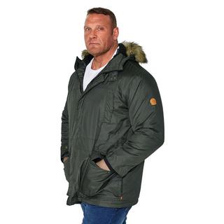 Duke  Lovett D555 Parka mit Kunstfellbesatz 