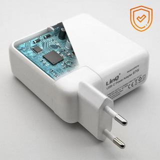 Avizar  USB-C 87W Ladegerät mit Kabel LinQ Weiß 