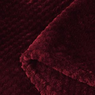 Alopini Coperta in pile super morbida e calda con motivo a nido d'ape  