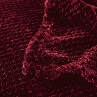 Alopini Coperta in pile super morbida e calda con motivo a nido d'ape  