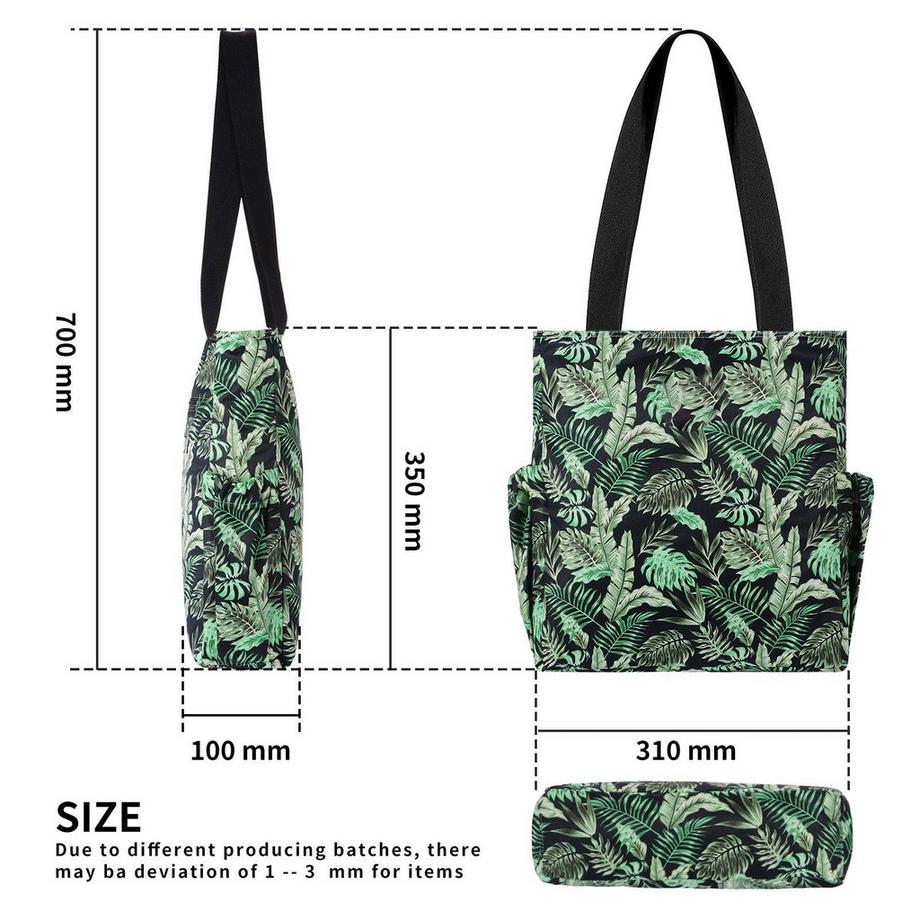 Only-bags.store Modische Reissverschluss Lässige Umhängetasche Grosse Einkaufstasche  