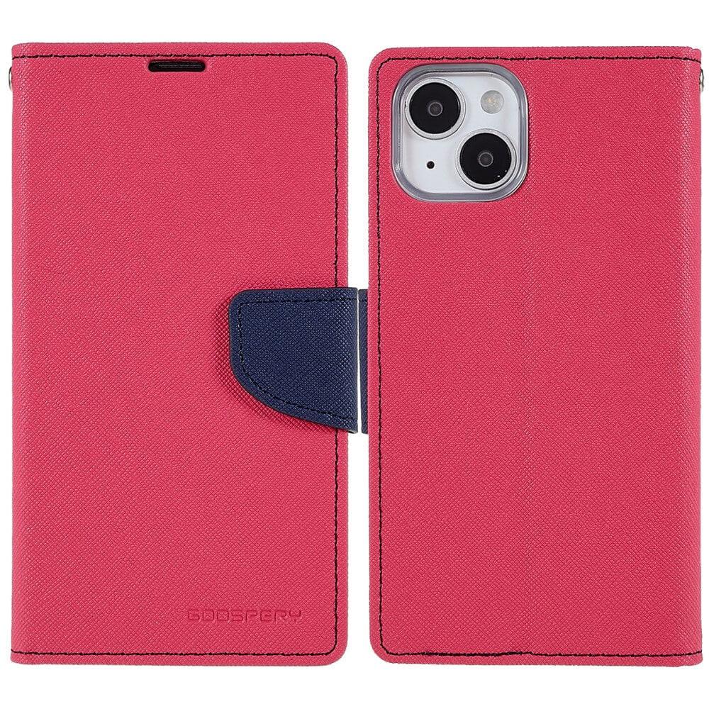 Mercury  iPhone 14 Plus - Goospery Fancy Etui Hülle Pink 