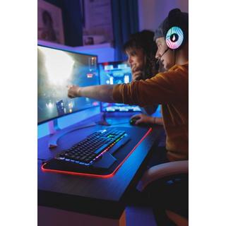 Surefire Gaming  SureFire Silent Flight RGB-680 Gaming-Mauspad Schwarz 