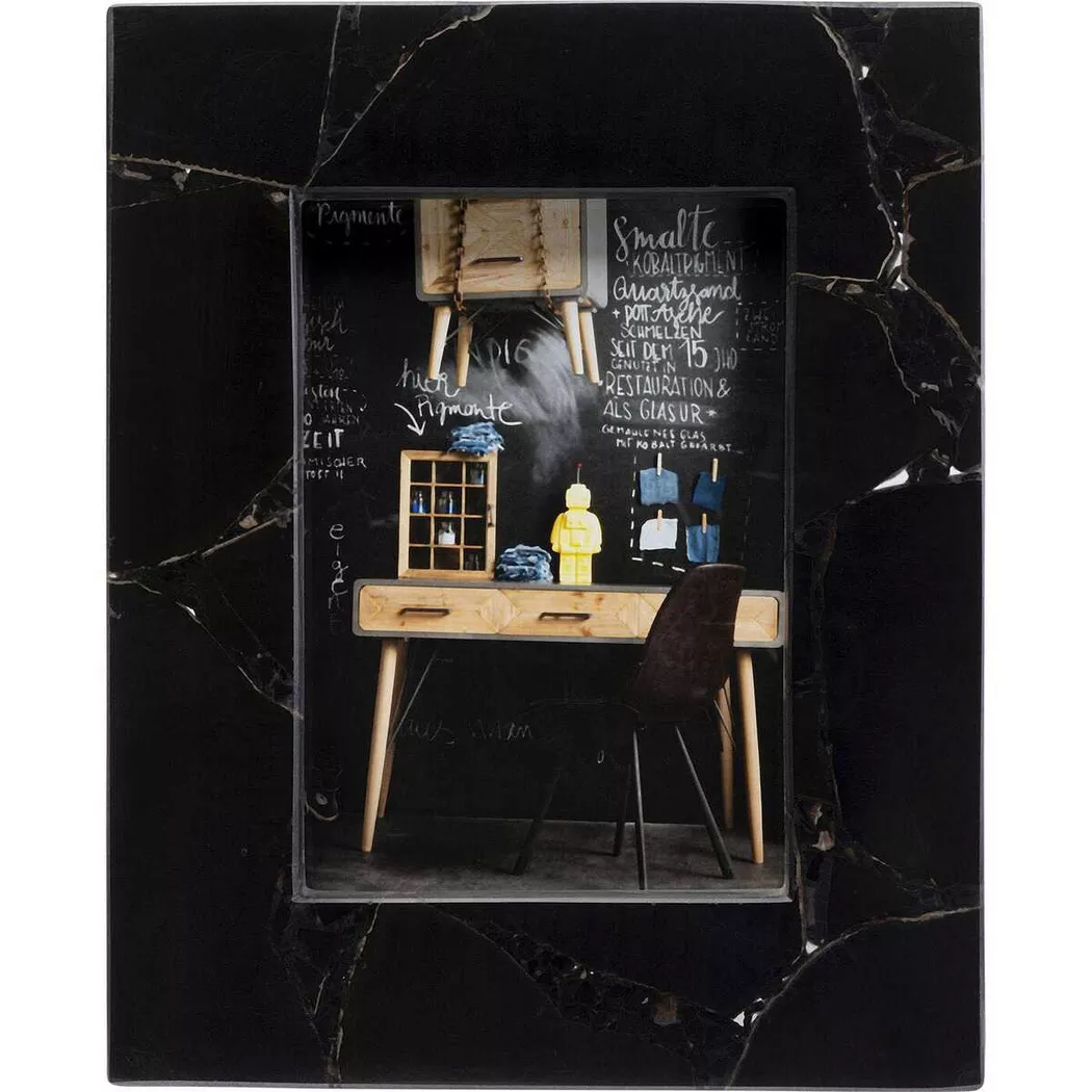 KARE Design - Bilderrahmen Francis Achat 13x18, One Size, Schwarz