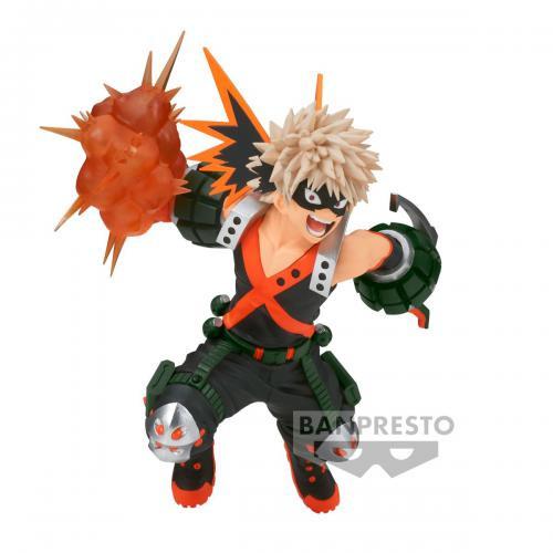 Banpresto  My Hero Academia The Amazing Heroes Plus Vol4 Bakugo 13cm 