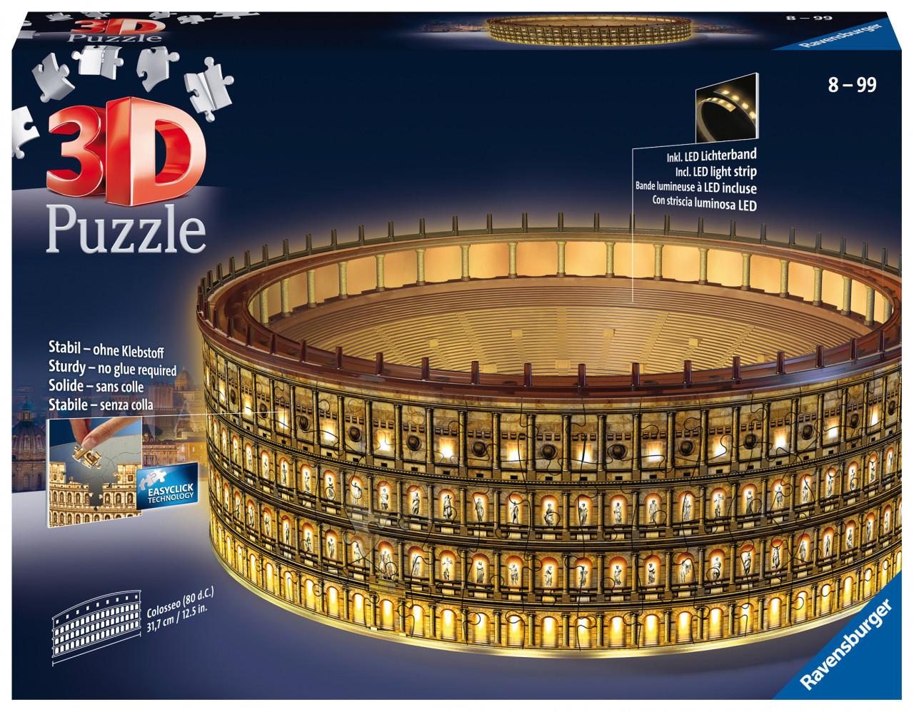 Image of Puzzle Kolosseum bei Nacht (262Teile)