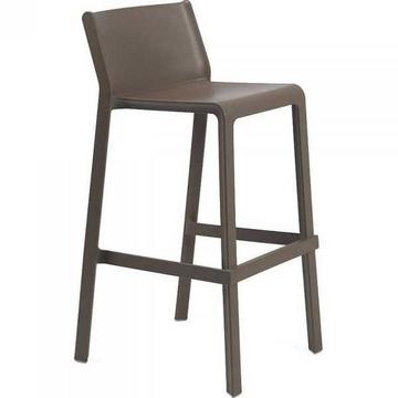 Tabouret de bar de jardin Trill tabacco 76