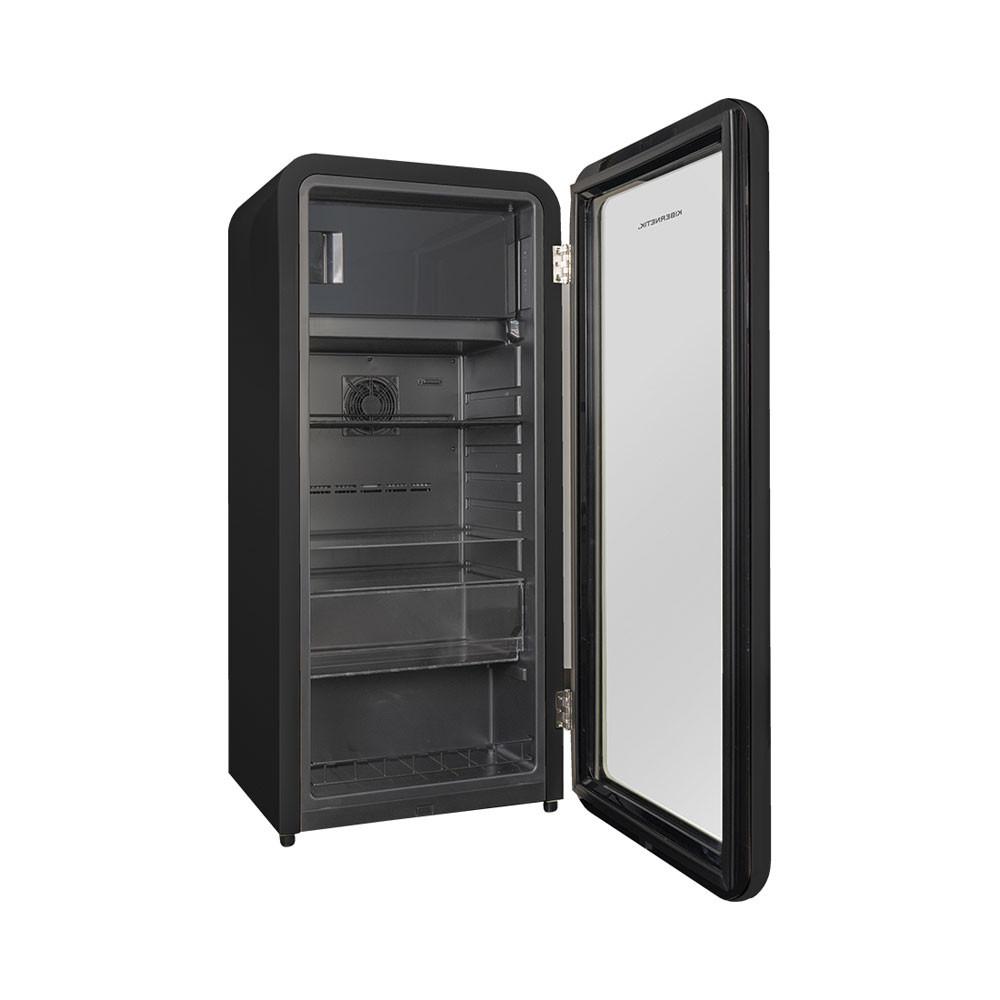 Kibernetik Kibernetik RKS149 Réfrigérateur à boissons rétro noir  
