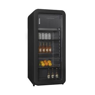 Kibernetik Kibernetik RKS149 Réfrigérateur à boissons rétro noir  