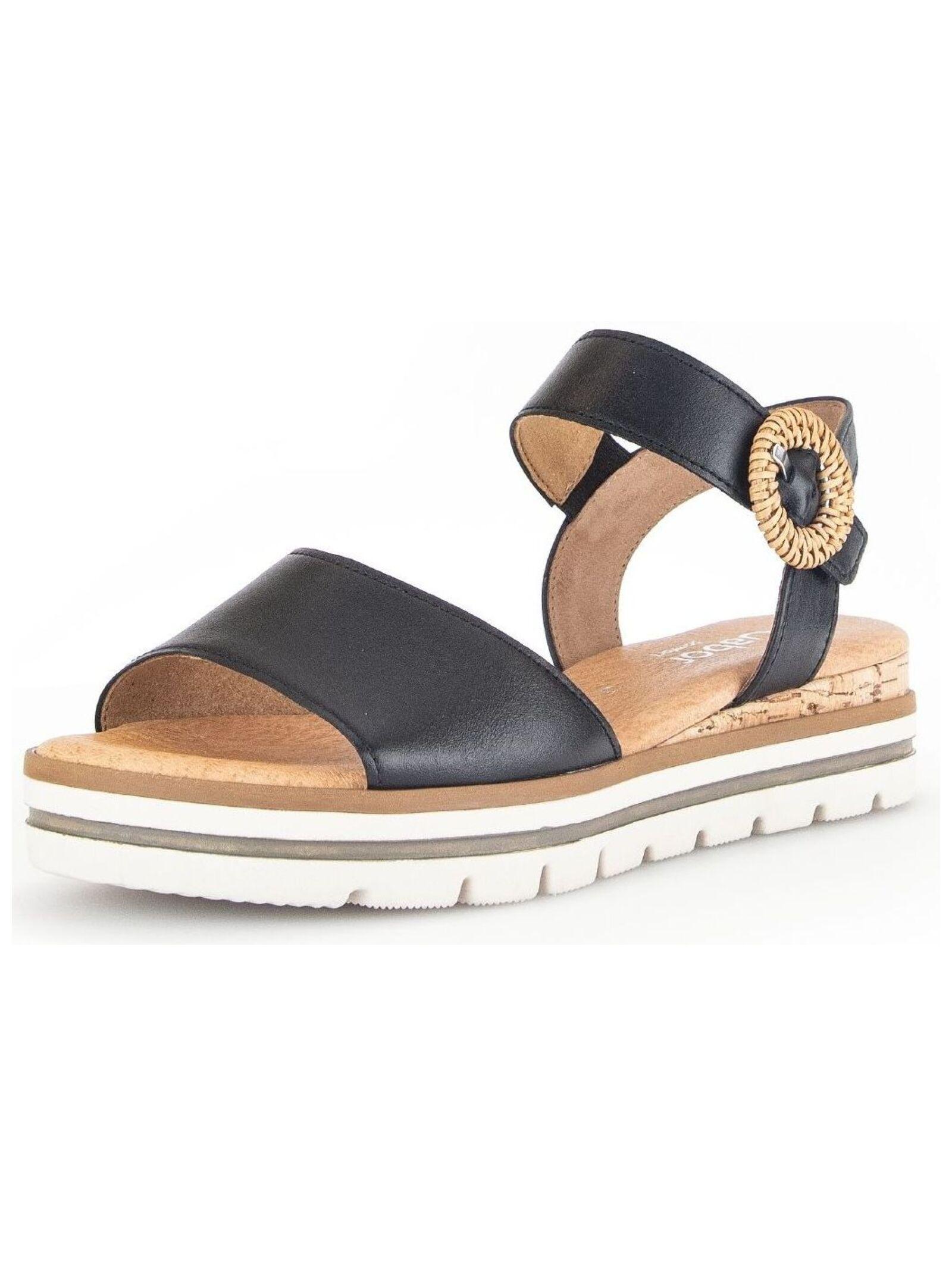 Image of Sandalen 42.082 Damen Schwarz 36