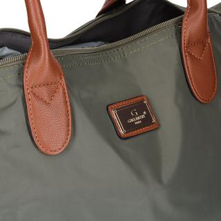 Gallantry  Borsa shopper in poliestere kaki 