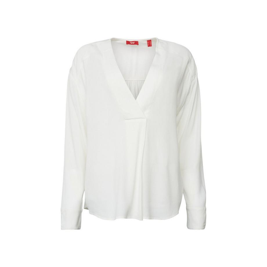 camicia con scollo a v
