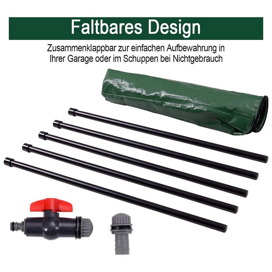 Northix Faltbares Regenfass Wassertank  