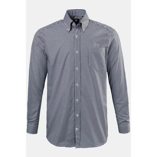 JP1880  Chemise formelle à carreaux Vichy et coupe Comfort Fit - jusqu'au 8 XL 