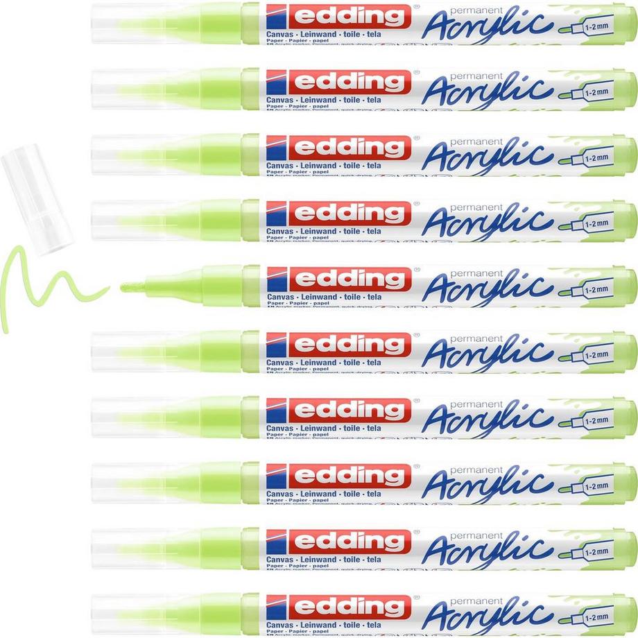 Edding EDDING Acrylmarker 5300 1-2mm 5300-917 pastellgrün sdm  