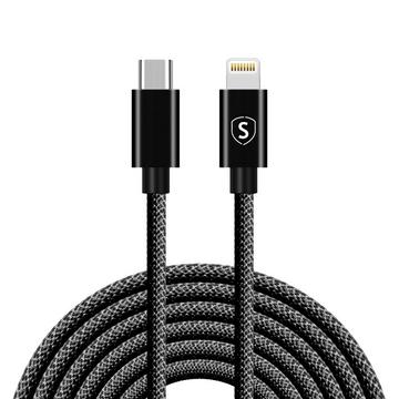 Câble USB-C vers Lightning 20 W, 3 m - Noir