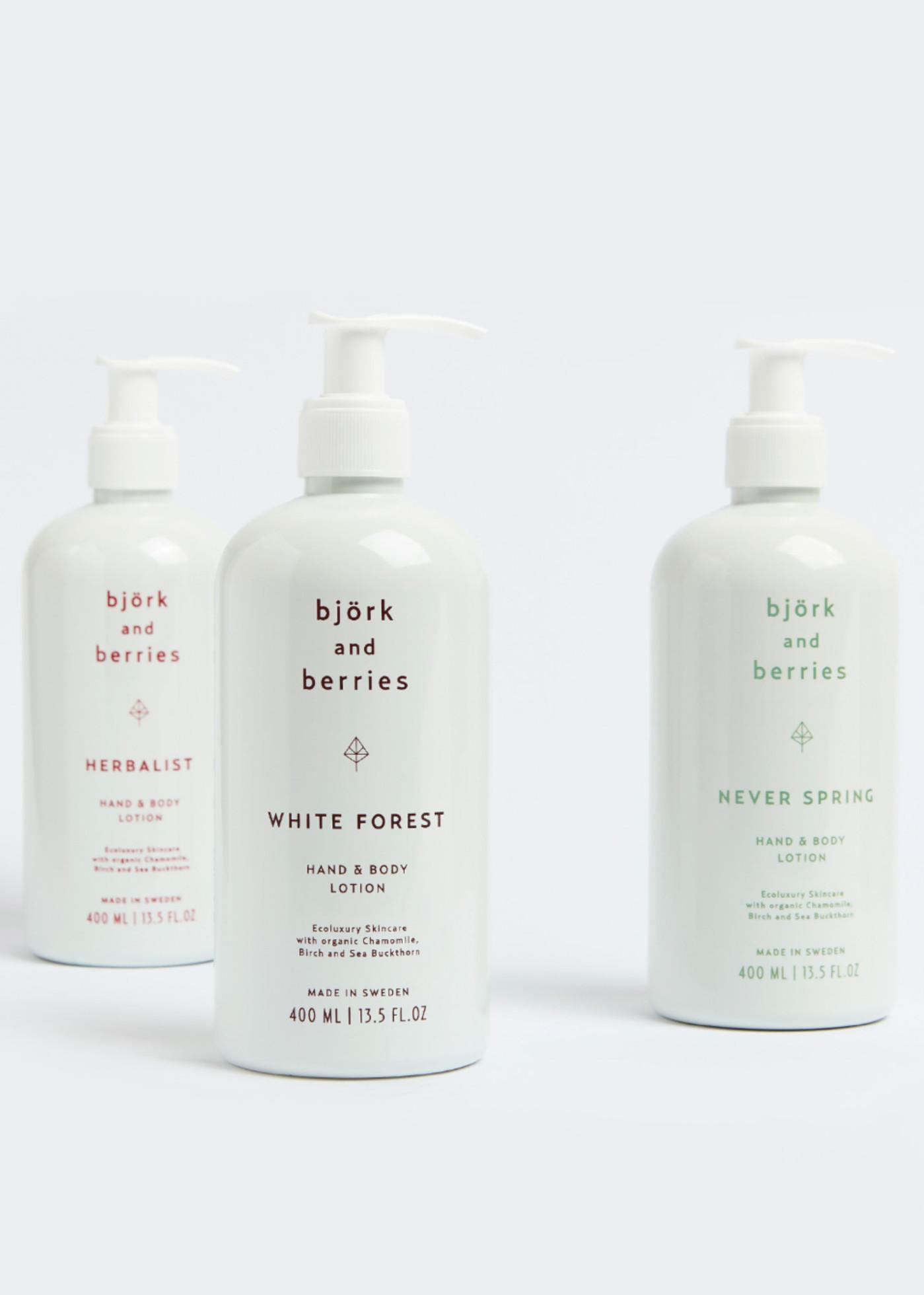 Björk & Berries  Körperpflege White Forest Hand & Body Lotion 