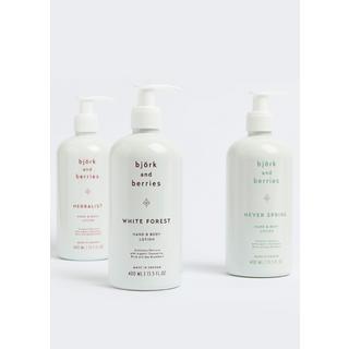 Björk & Berries  hygiène personnelle White Forest Hand & Body Lotion 