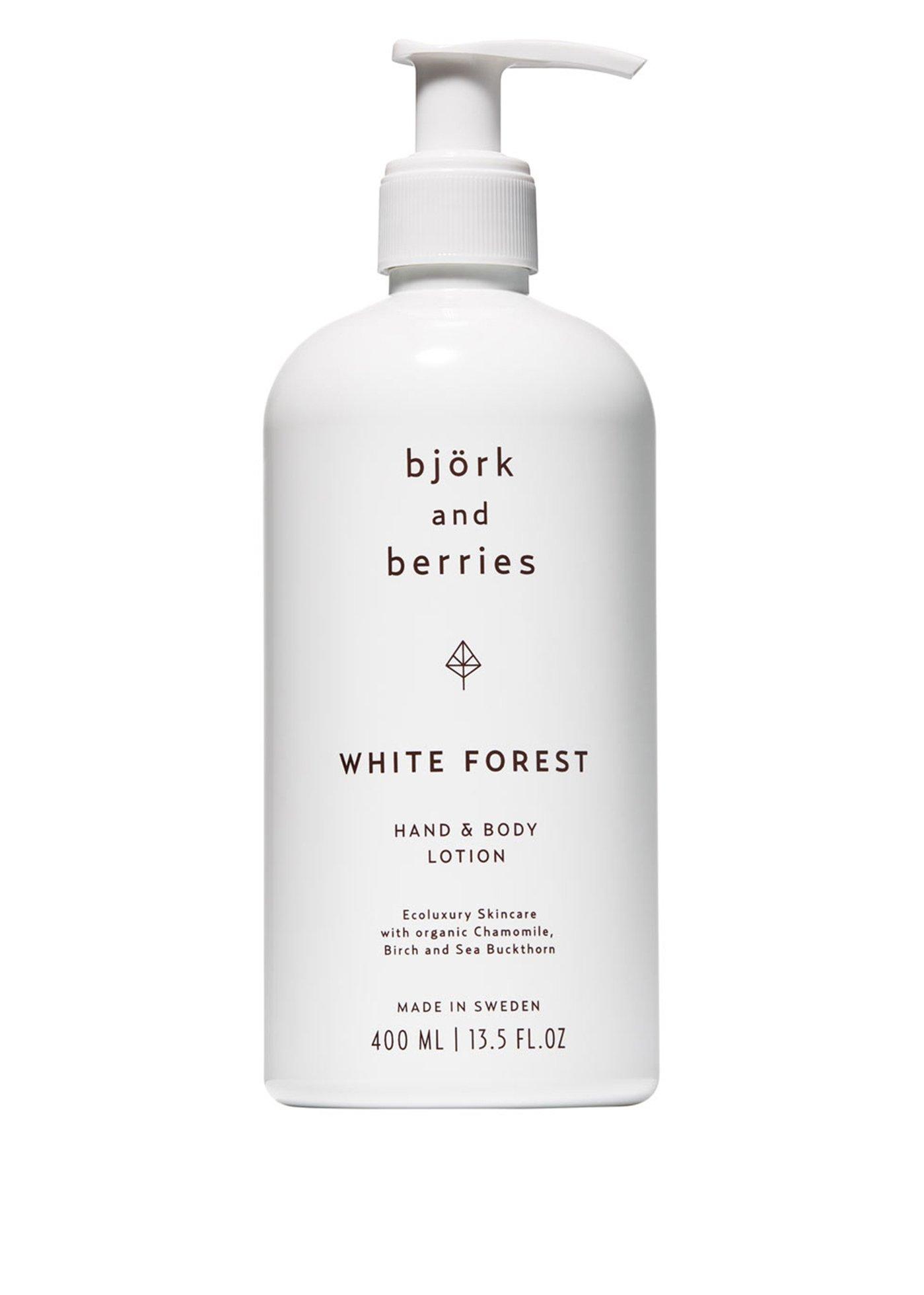 Björk & Berries  hygiène personnelle White Forest Hand & Body Lotion 