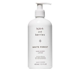 Björk & Berries  hygiène personnelle White Forest Hand & Body Lotion 