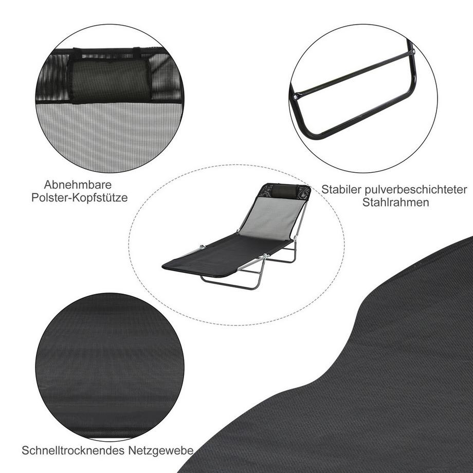 Outsunny Sonnenliege  