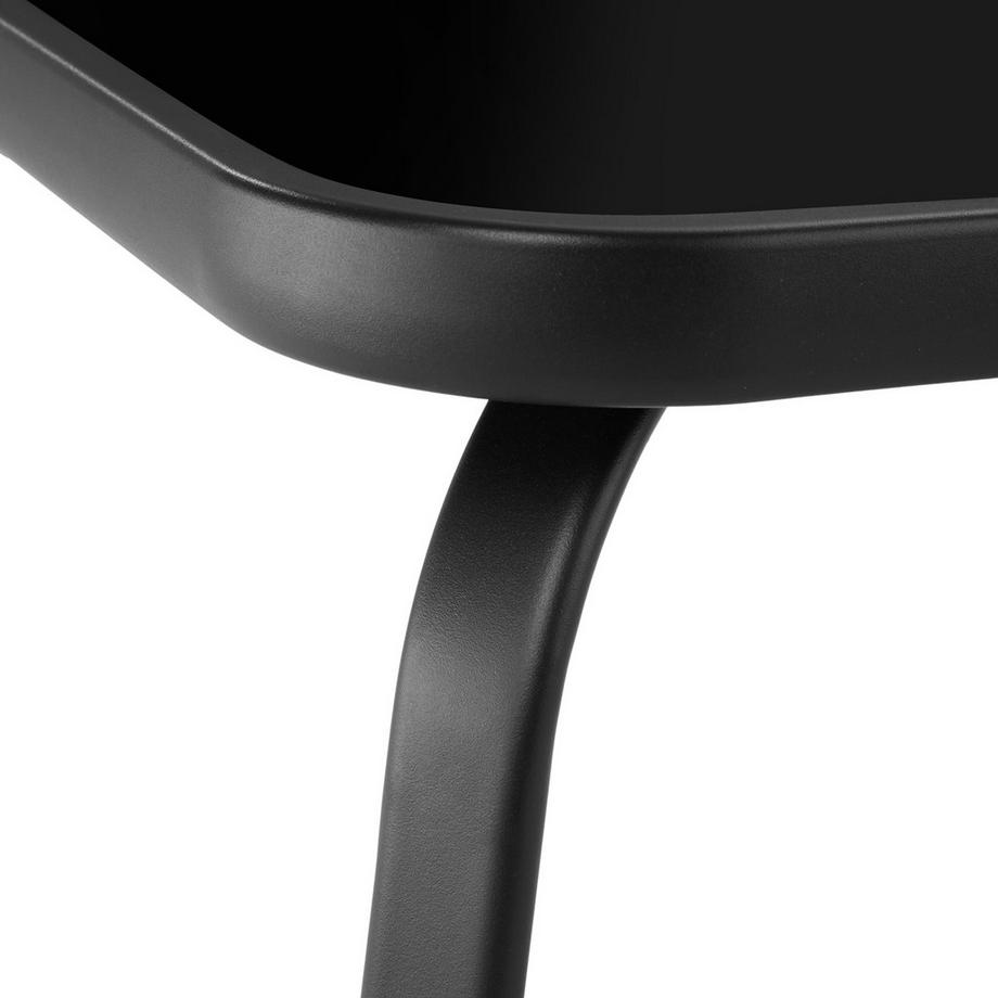 Tectake Sitzgruppe Nora für 4 Personen atmungsaktives, wasserabweisendes Textilene-Gewebe  