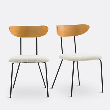 2er-Set Stühle Brooklyn