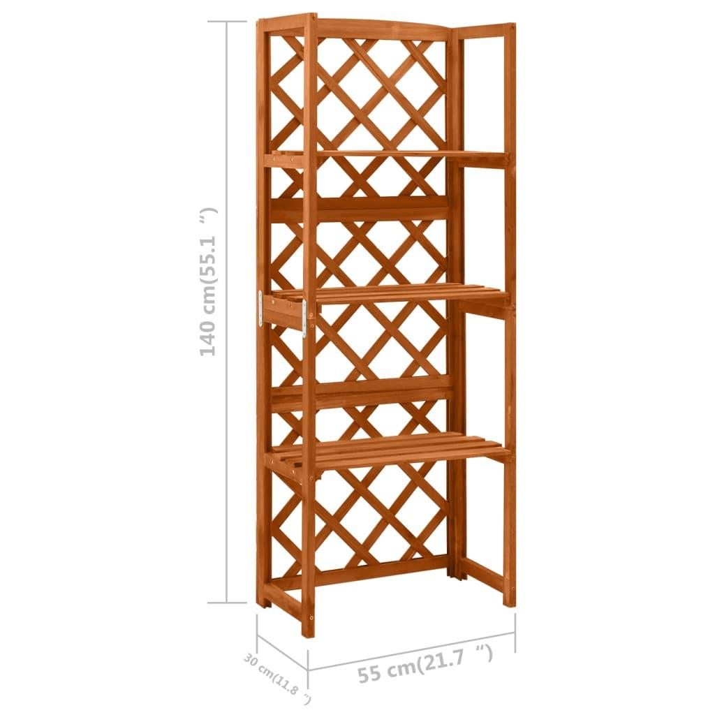 VidaXL  Rankgitter holz 