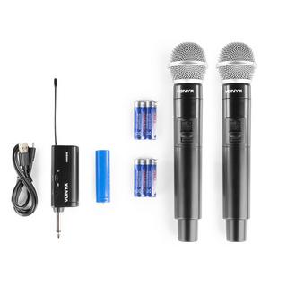 Vonyx  Vonyx WM552 Noir Microphone pour radio 