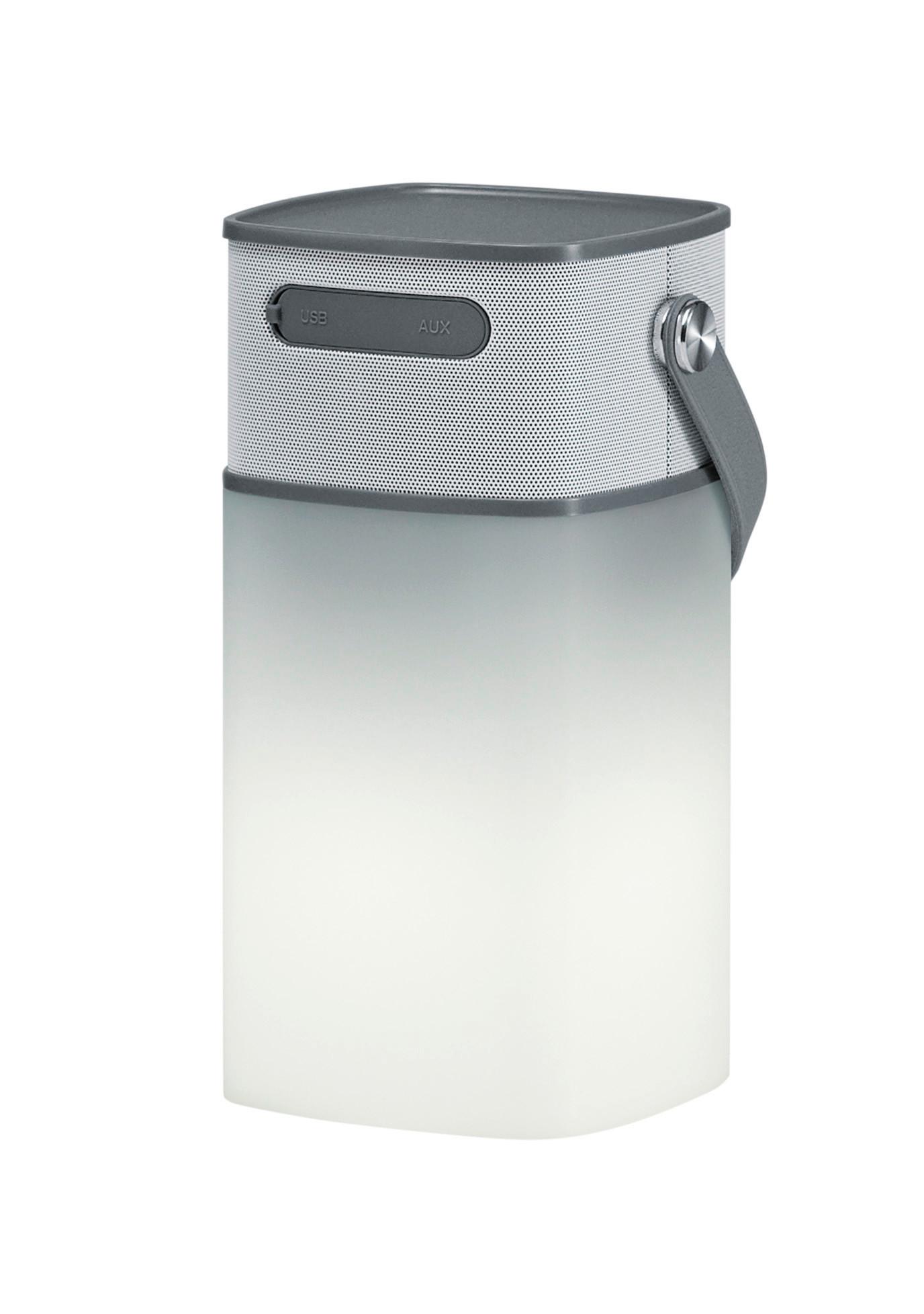 Image of "LED 4 Music" (Leuchte und Lautsprecher), anthrazit