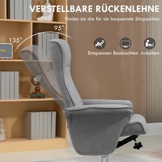 HOMCOM Fauteuil de relaxation  