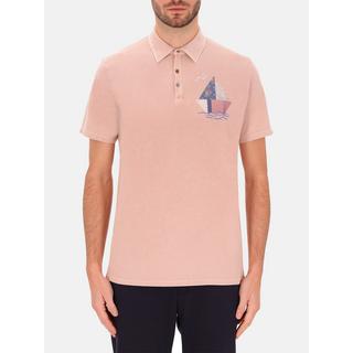 Distretto 12 Polo Chemise Imprimé Bateau  