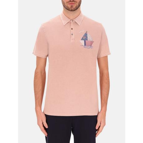Distretto 12 Polo Chemise Imprimé Bateau  