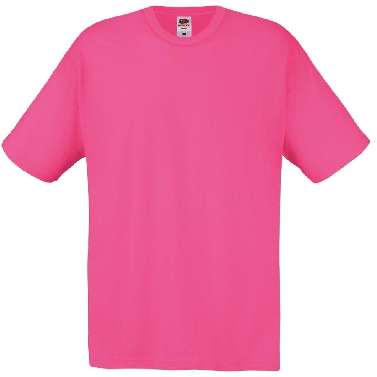 Image of Screen Stars Original Tshirt Herren Fuchsia M