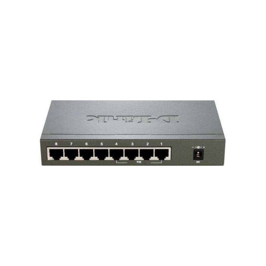 D-Link  8-Port Fast Ethernet PoE Unmanaged Desktop Switch 
