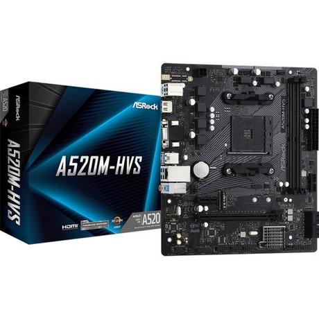 ASRock  A520M-HVS 