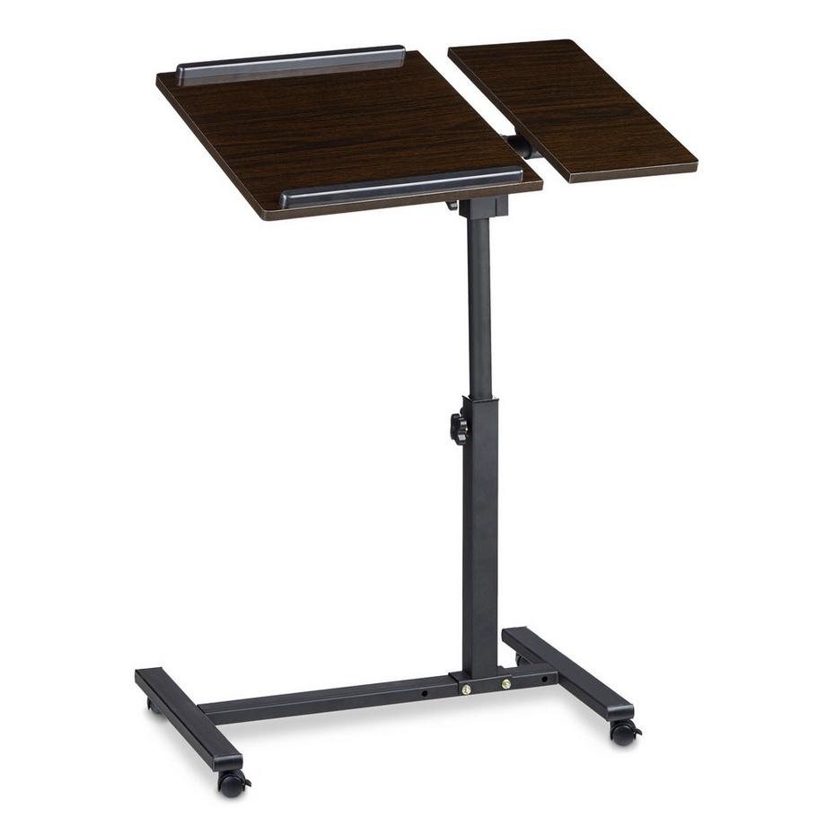 Northix Table pour ordinateur portable avec table de souris réglable  