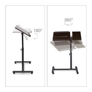 Northix Laptoptisch mit verstellbarem Maustisch  